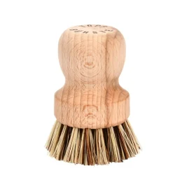 Gryteskrubb i tre med fiberbust