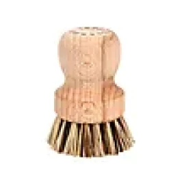 Gryteskrubb i tre med fiberbust