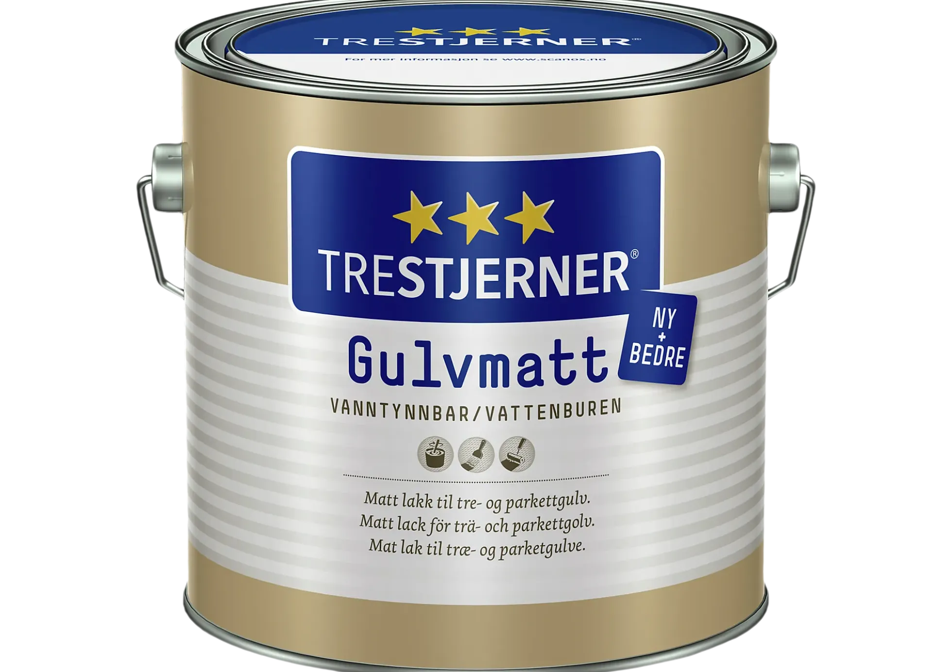 Gulvlakk gulvmatt 3l