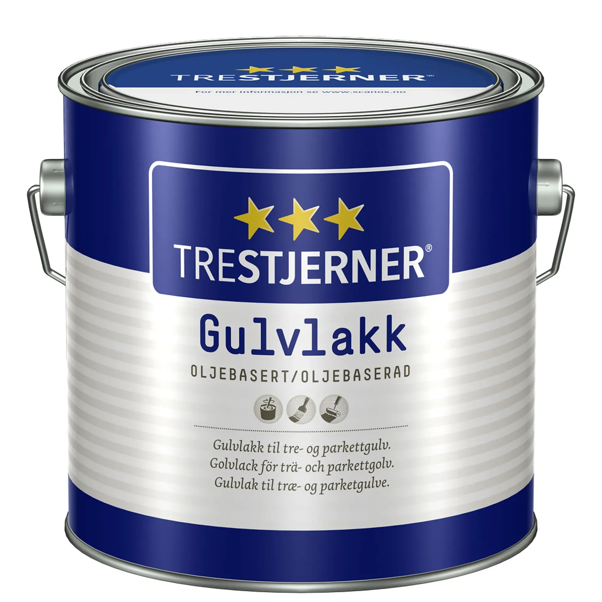 Gulvlakk oljebasert blank 3l