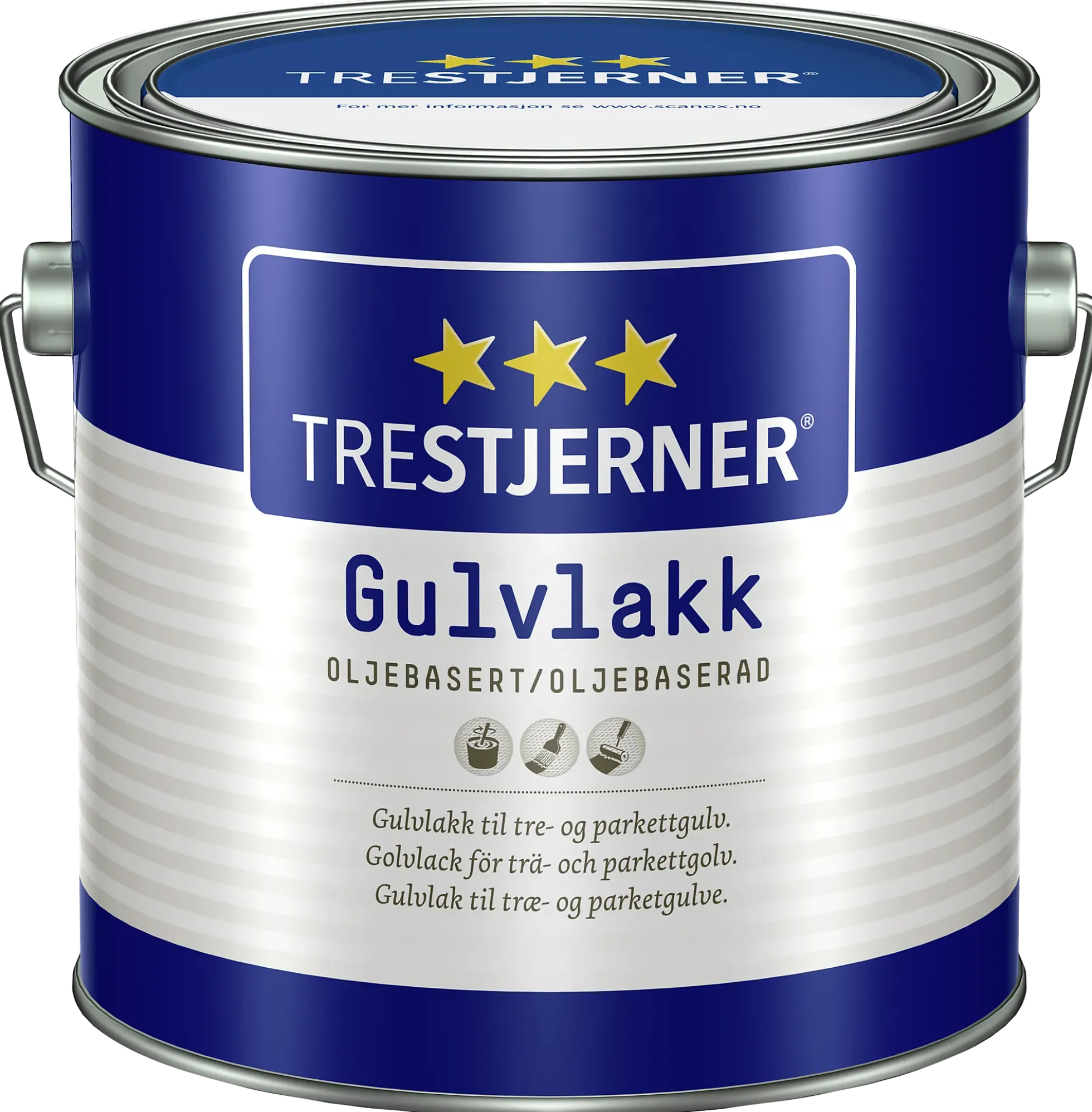 Gulvlakk oljebasert blank 3l
