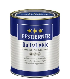 Gulvlakk oljebasert halvblank 0,75l