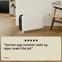 Gulvovn frittstående 2200w