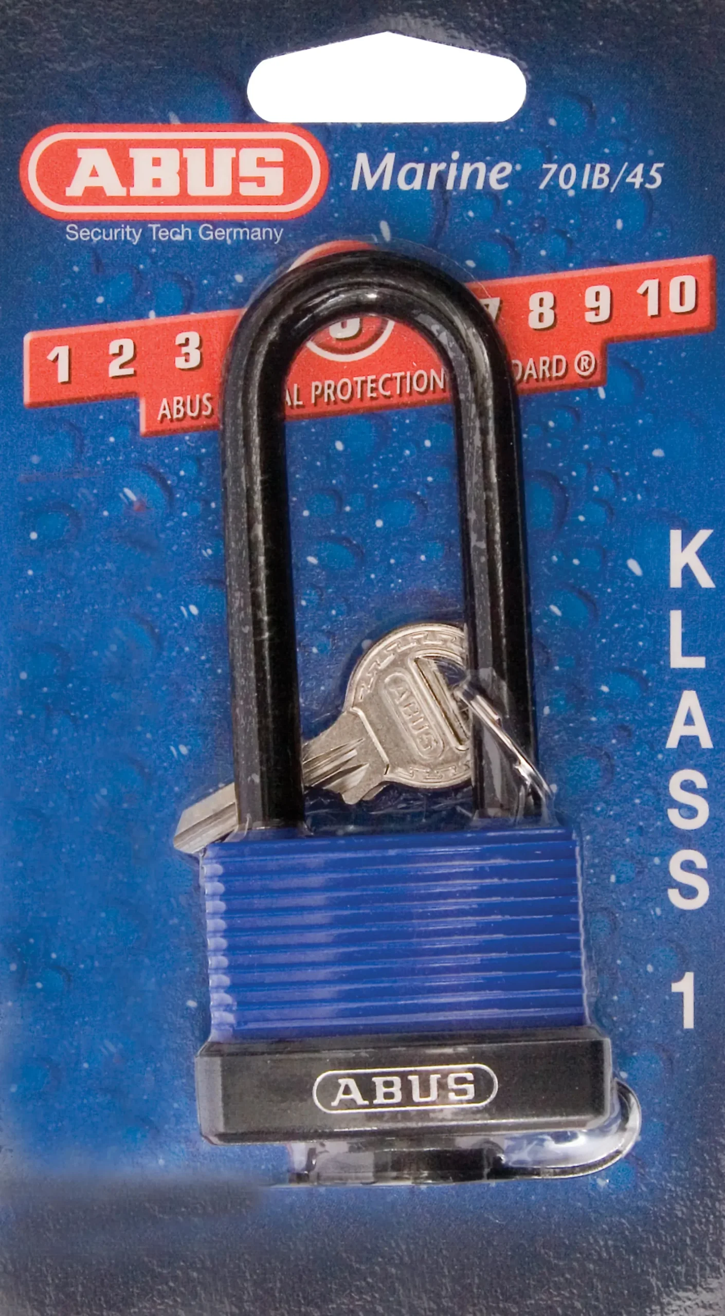 Hengelås 70IB/45 HB 63 aqua safe FG godkjent klasse 1