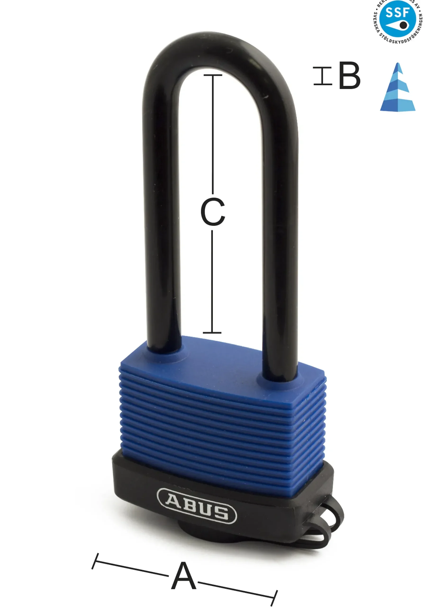 Hengelås 70IB/45 HB 63 aqua safe FG godkjent klasse 1