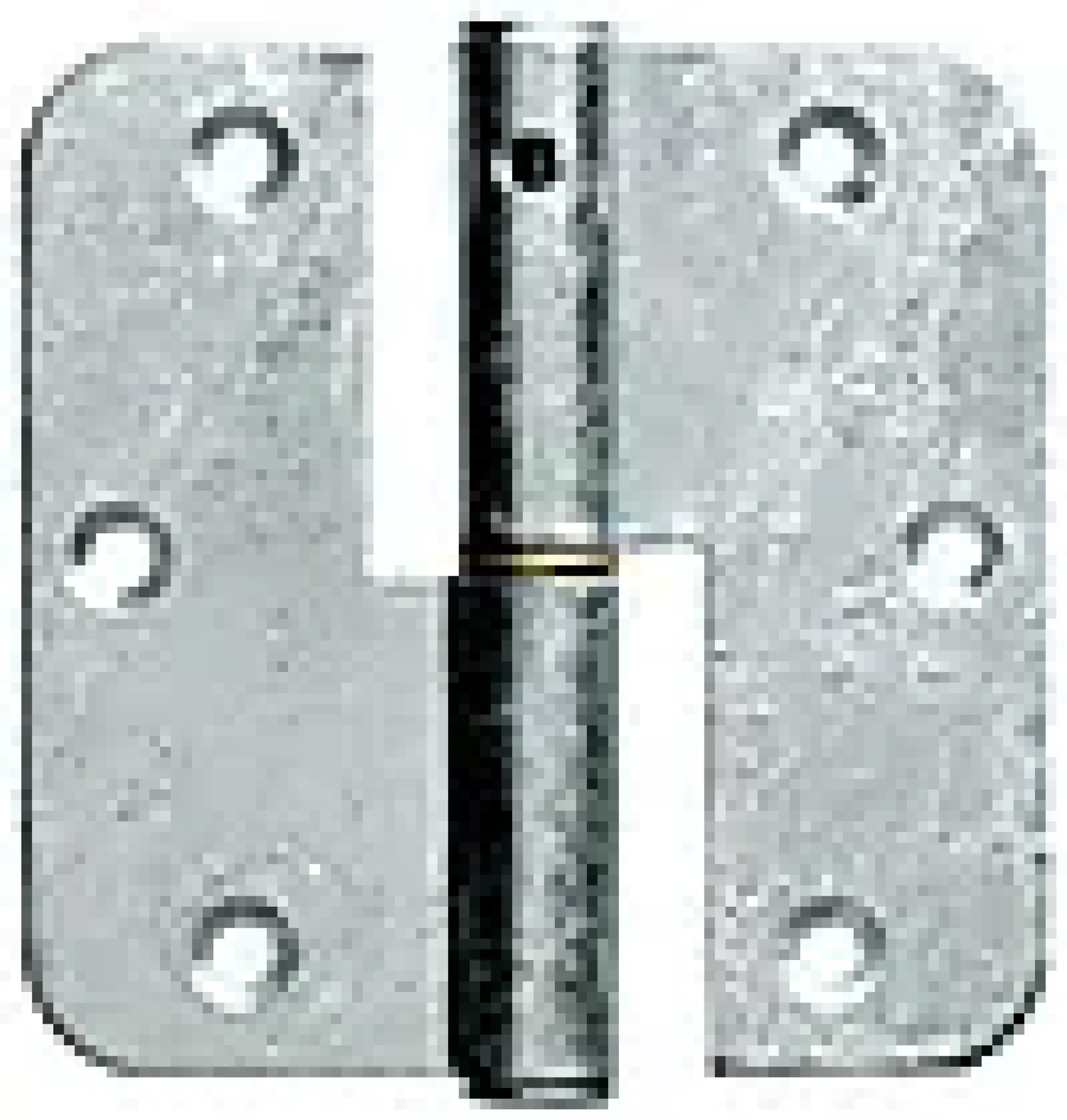 Hengsel 1146 høyre varmforzinket 85x35mm