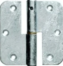 Hengsel 1146 høyre varmforzinket 85x35mm