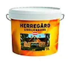 Herregård Linoljemaling oksydrød base 10l