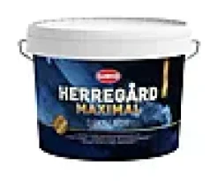Herregård Maximal utendørsmaling gul base 9l