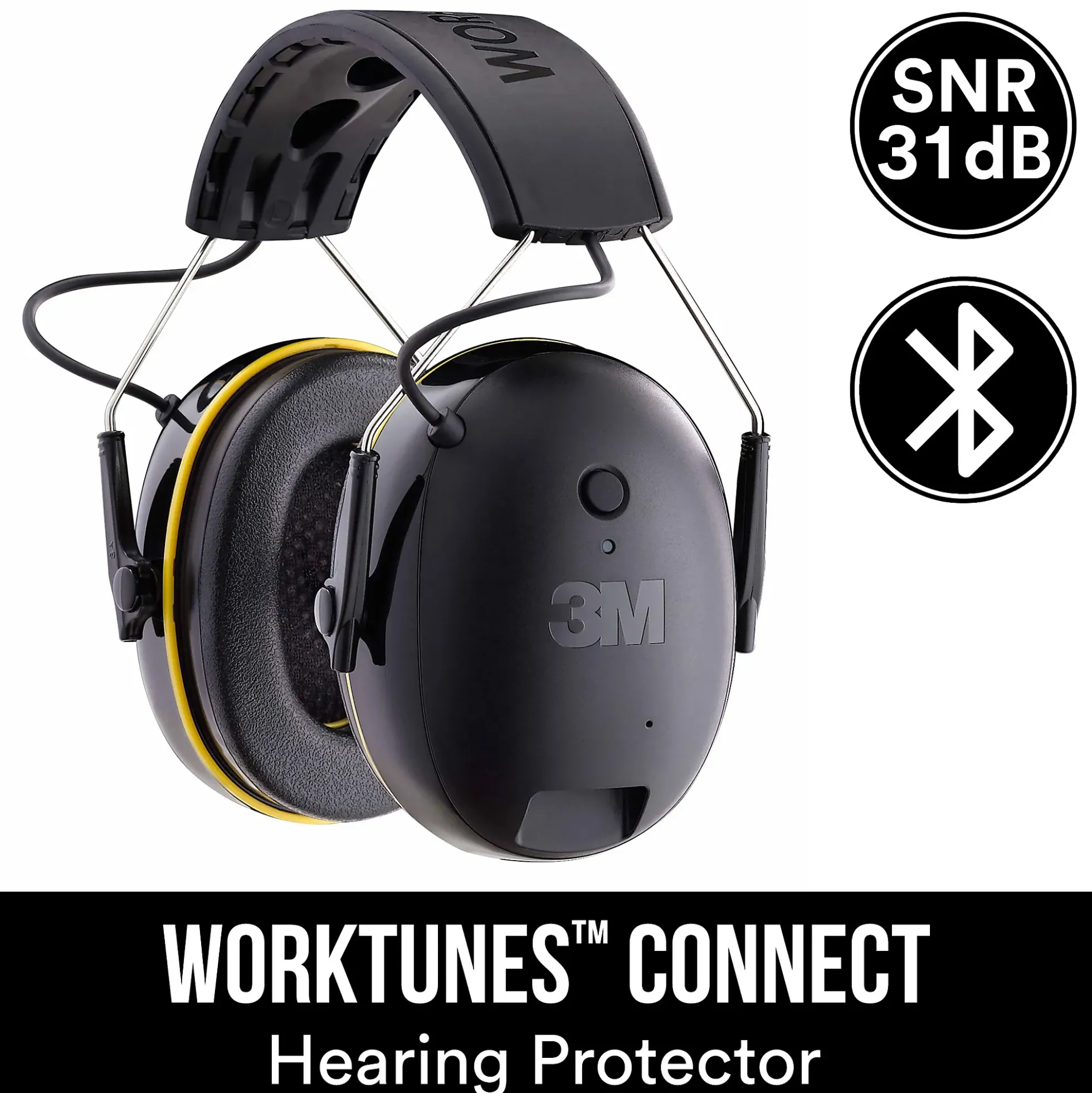 Hørselvern med Bluetooth 94–105dB