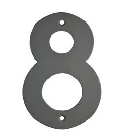 HUSNUMMER GRÅ 140MM 8