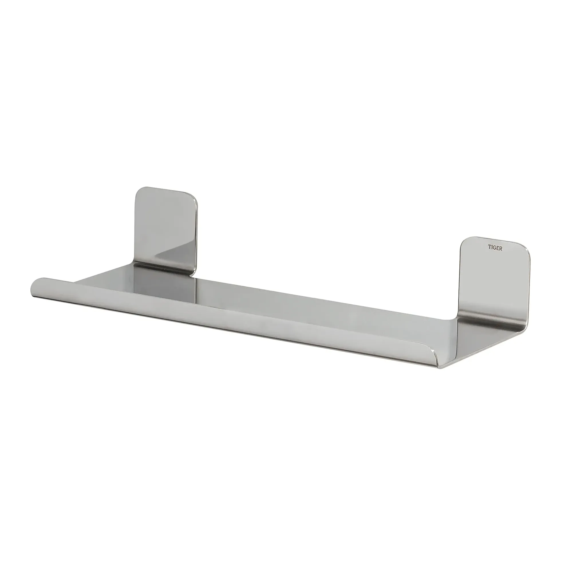 Hylle stor 30cm dobbeltsidig tape colar krom