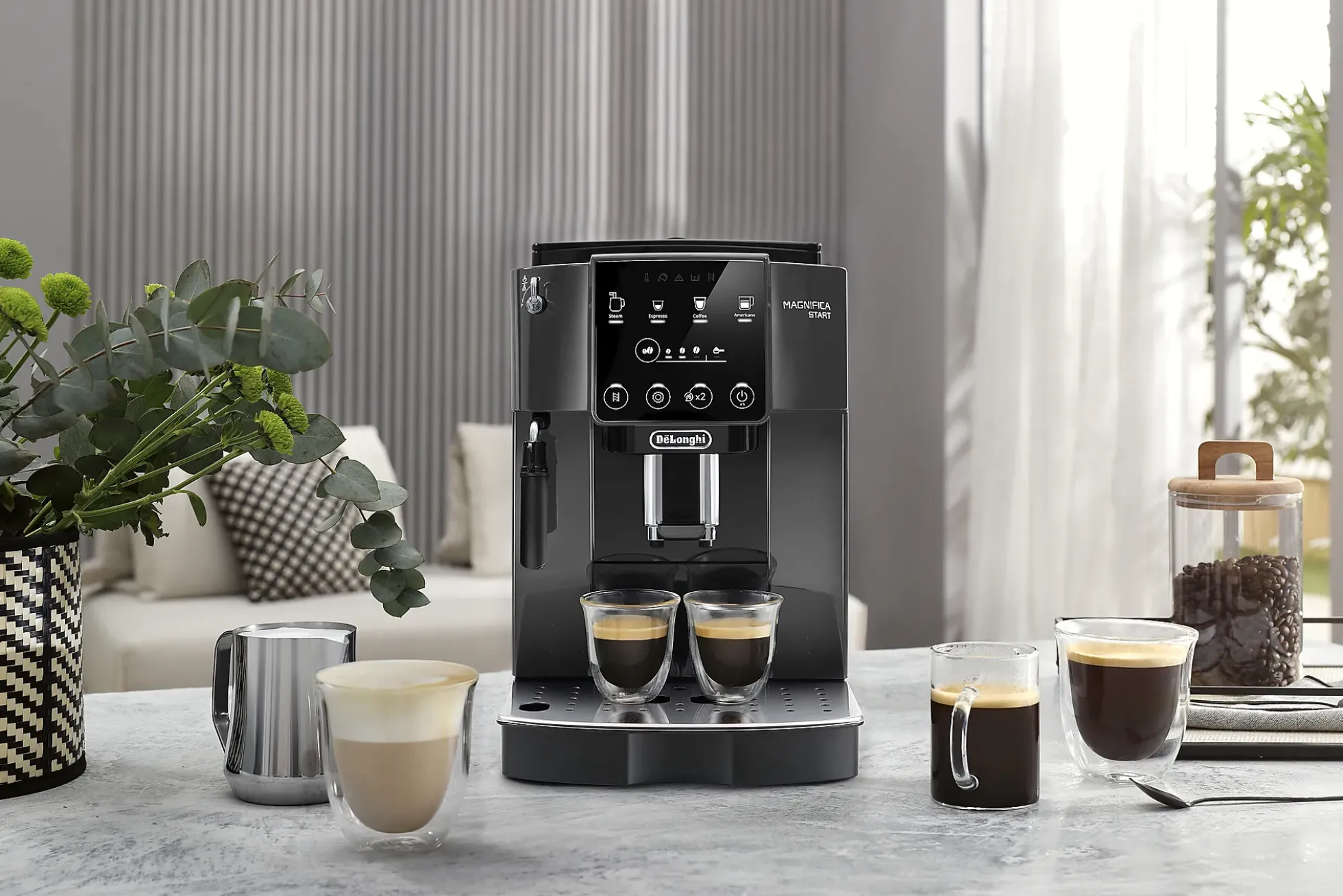 Kaffemaskin Magnifica start 1450w 15bar ECAM220.22