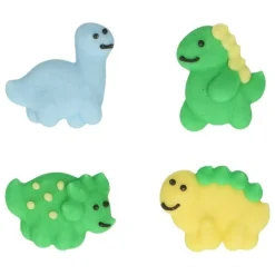 Kakepynt Spiselig Dinosaur 2cm 8stk