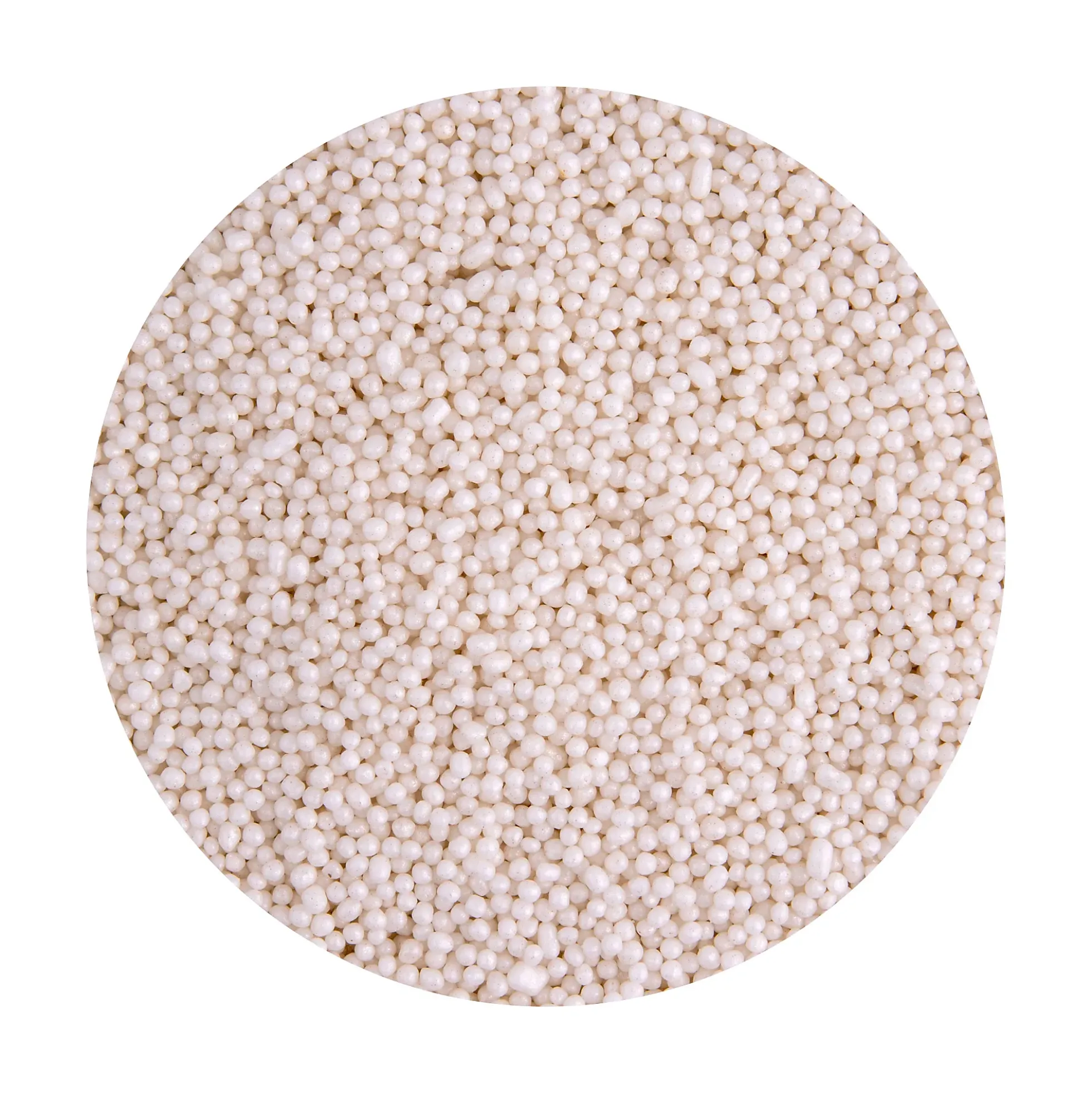 Kakestrø Miniperler Hvit Perlemor 90g