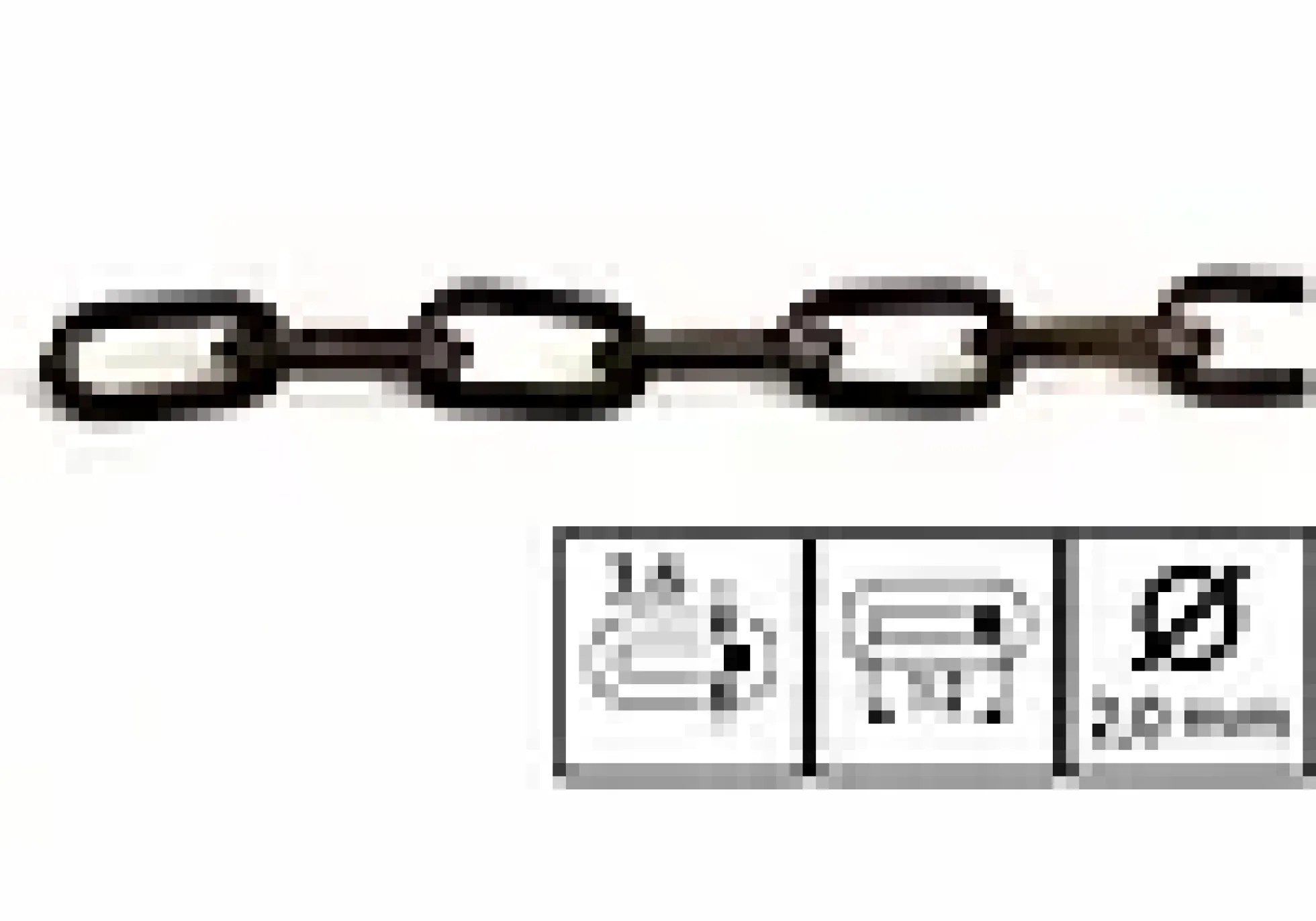 Kjetting 200-4 brun 2m SB
