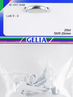 Klammer letti 9-0-25 ph 20stk