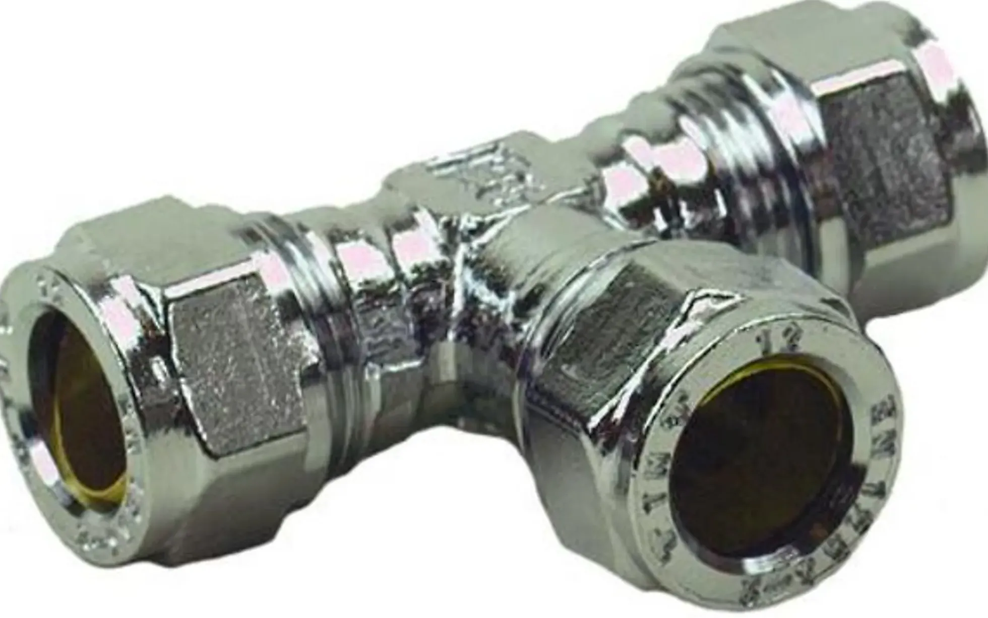 Klemring T-rør forkrommet 12mm