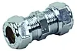 Klemringskobling rett forkrommet 12mm