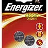 Knappcellebatteri CR2025 3V Lithium 2stk