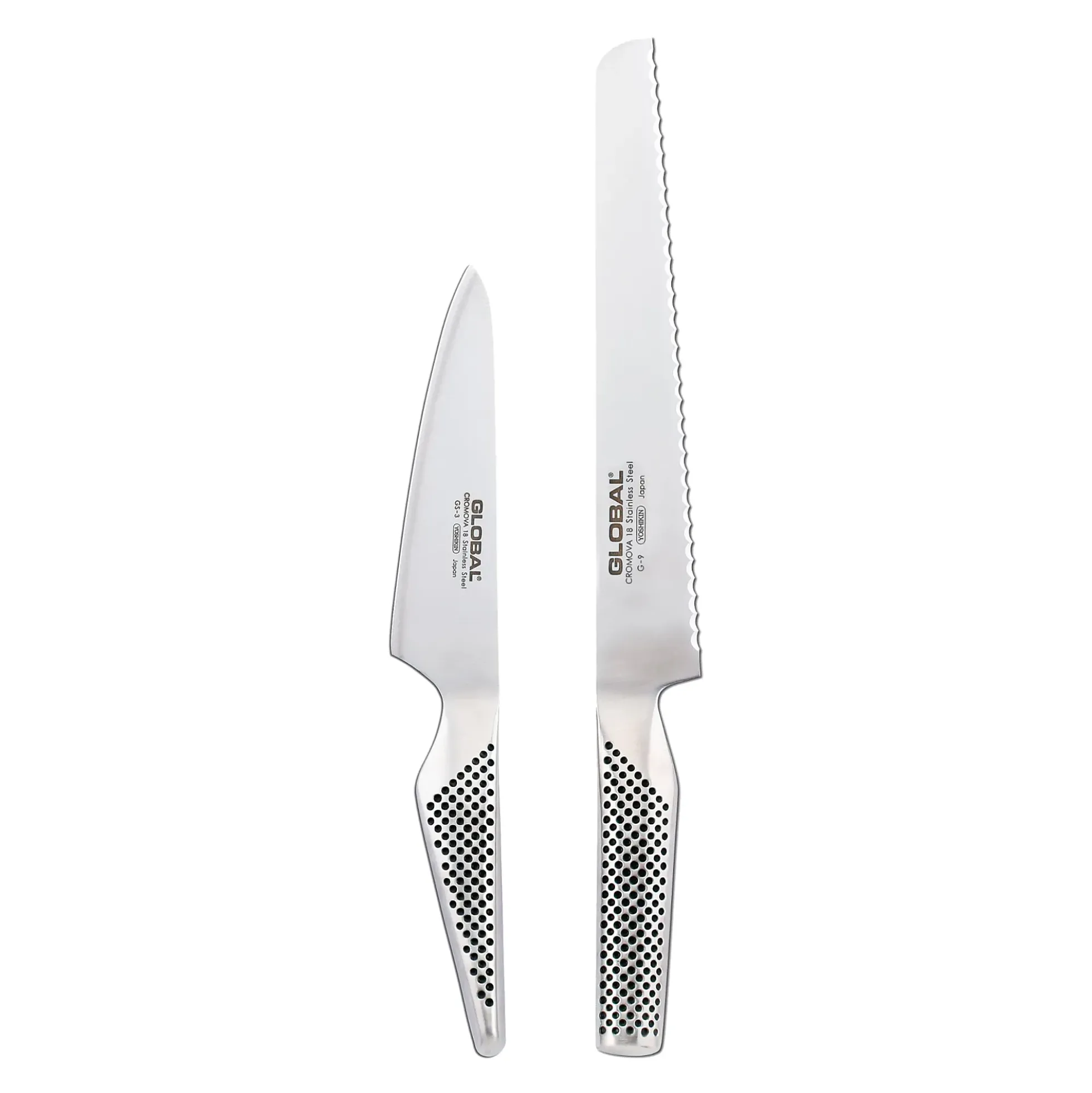 Knivsett 2 deler Universalkniv og Brødkniv G-9 og GS-3