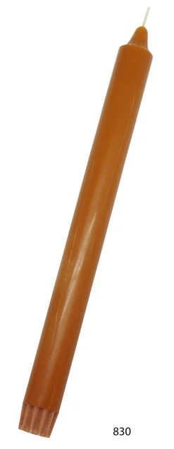 Kronelys stearin karamel 27,5cm