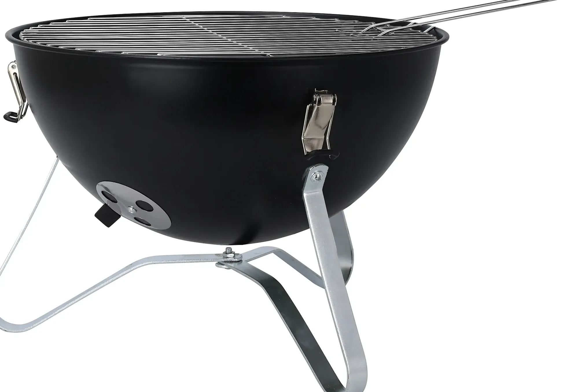 Kullgrill Ø37cm med lokk og stativ