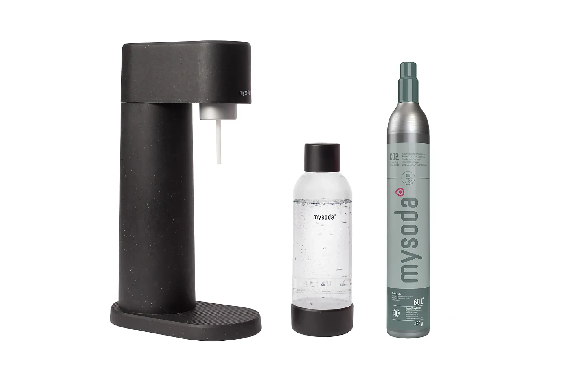 Kullsyremaskin Woody Black (incl. 60L sylinder)