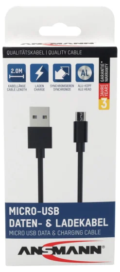 Ladekabel Micro-USB 2m