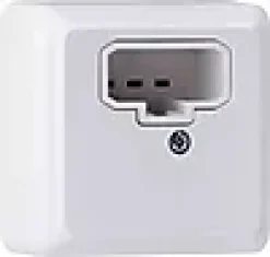 Lampeuttak DCL utenpåliggende vegg/tak Connect 2 home hvit