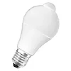 LED Classic A 60 9W 2700K motion sensor E27