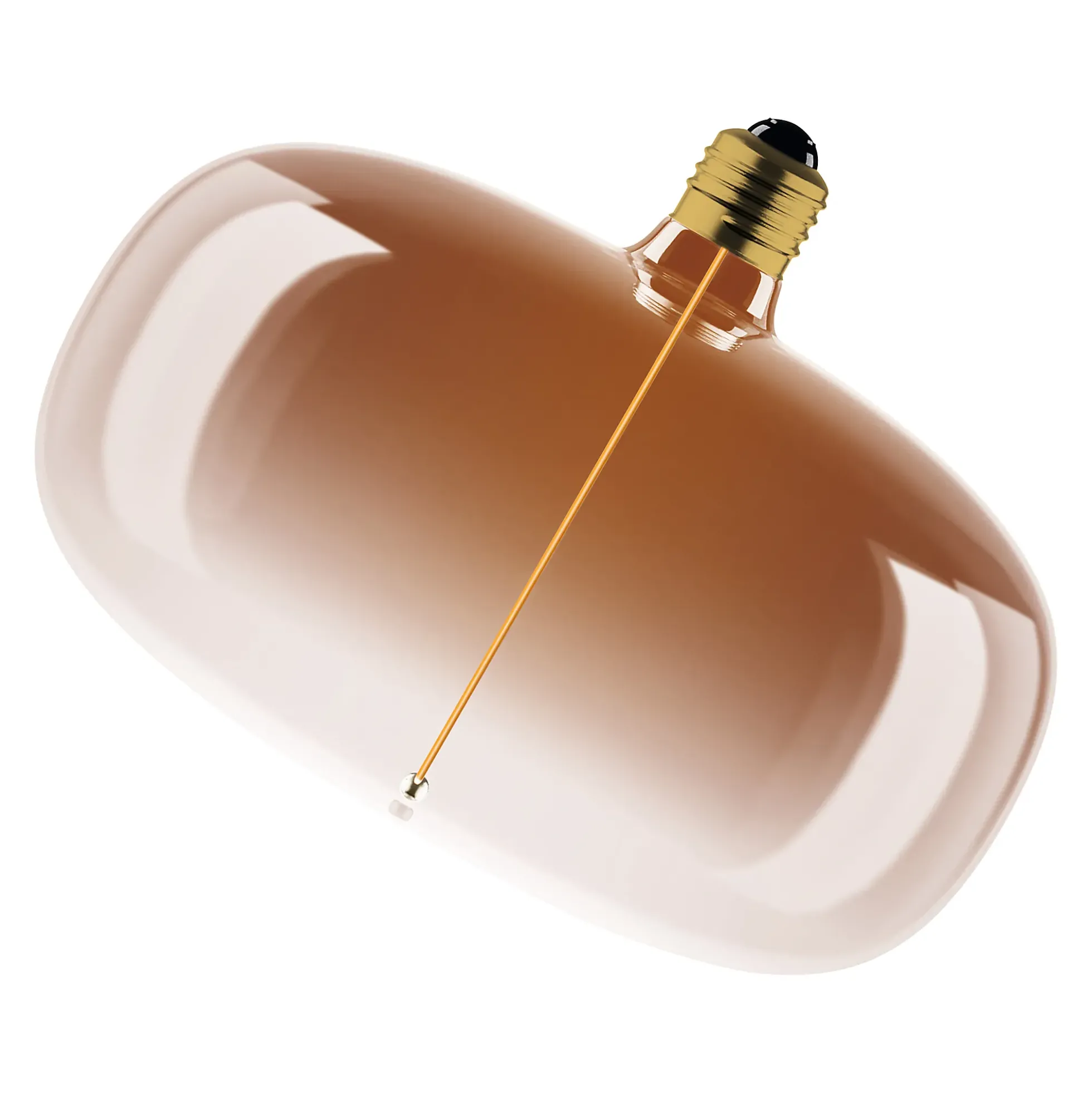 Led Dekorasjonspære E215 12 120lm Tea Brown Dimbar Varmhvit