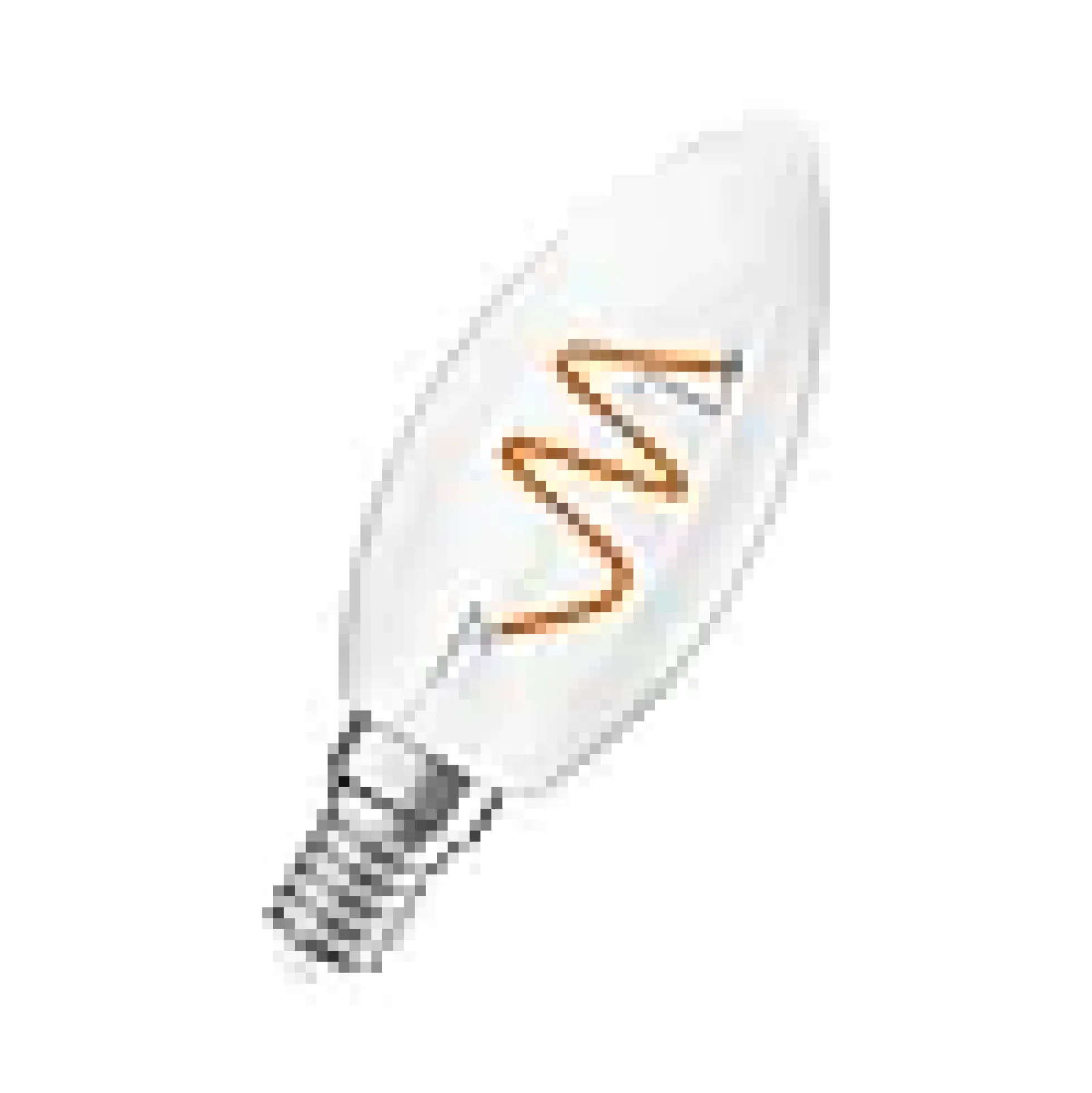 Led Dekorasjonspære E14 B28 300lm klar Dimbar Varmhvit
