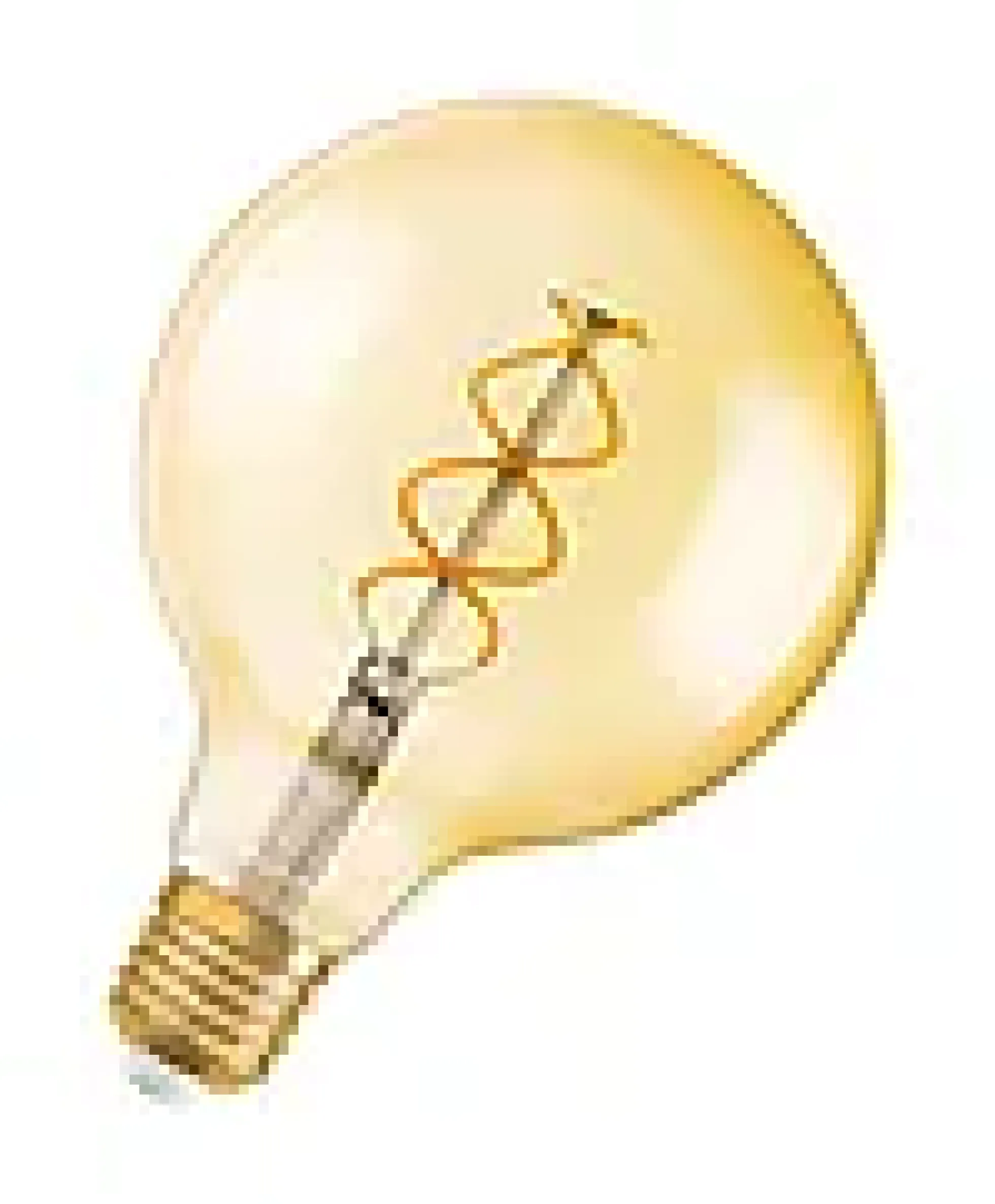 Led Dekorasjonspære E27 G125 28 300lm Gold Dim Varmere Lys