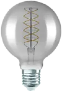Led Dekorasjonspære E27 G95 30 360lm Smoke Dim Ekstra Varm