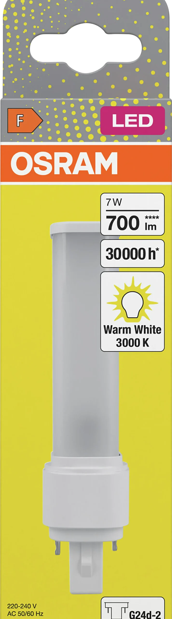 LED Dulux D 18 7W 830 G24D-2