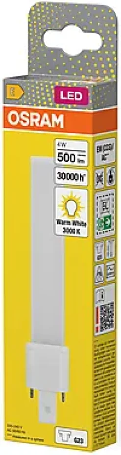 LED kompaktlysrør Dulux S9 4W 3000K 450lm G23