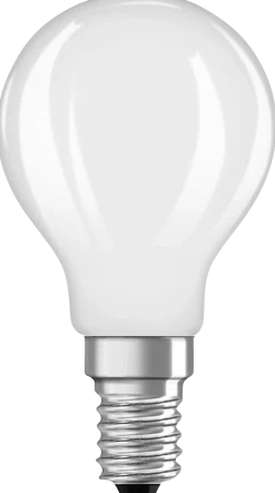 Led Lyspære E14 Classic P40 470lm matt Dimbar Varmhvit