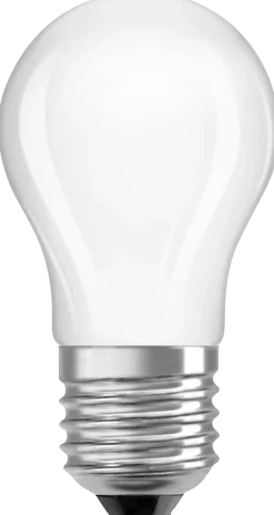 Led Lyspære E27 Classic P40 470lm matt Dimbar Varmhvit