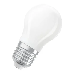 Led Lyspære E27 Classic P40 470lm matt Dimbar Varmhvit