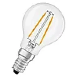 Led Lyspære E14 Classic P15 136lm klar Varmhvit