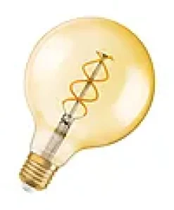 LED lyspære Globe G125 25 gold E27
