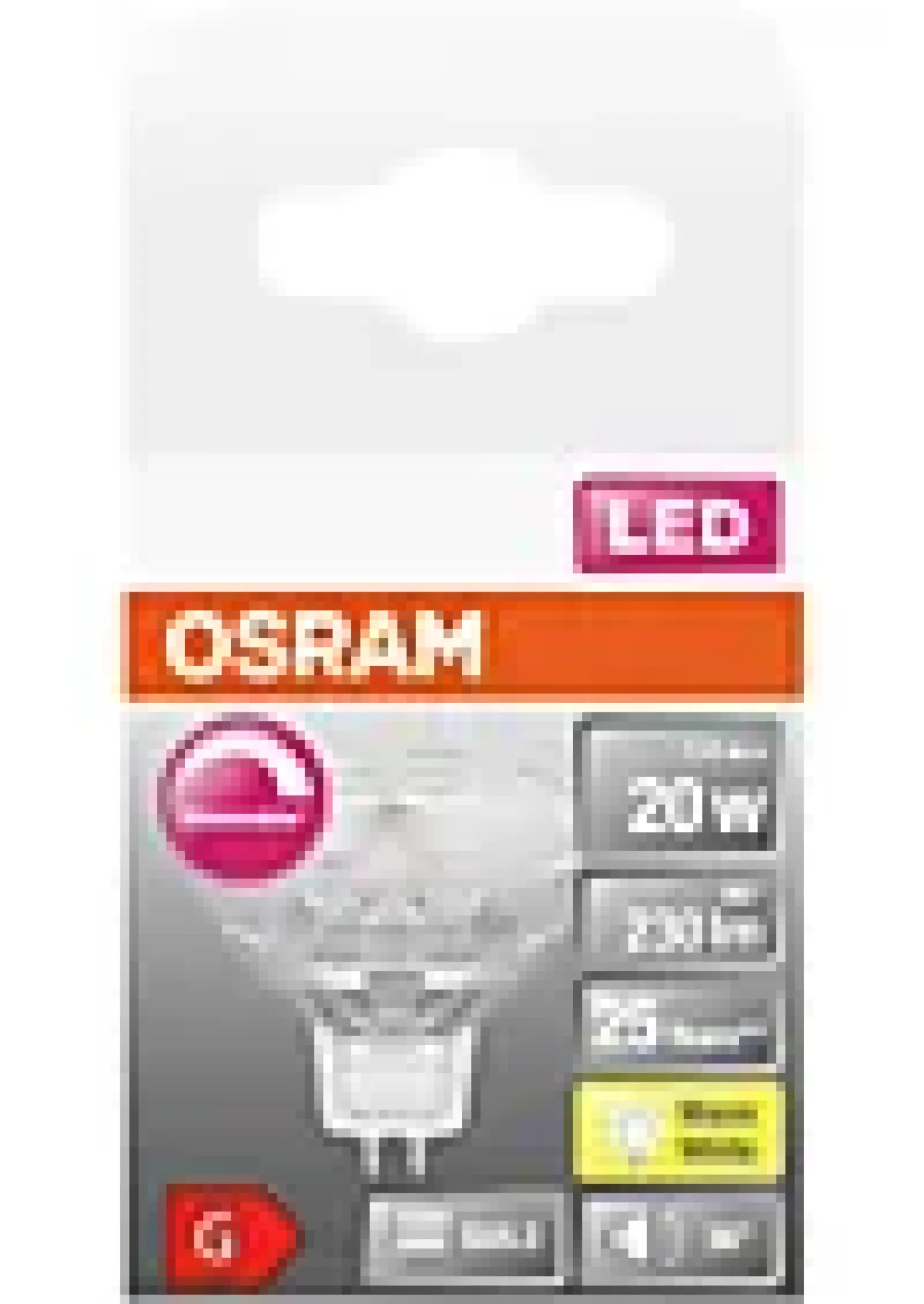 LED lyspære MR16 20 gu5,3 dim 3,4W 2700K 36° 12V