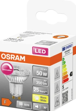 LED PAR16 50 dim 2700K GU10