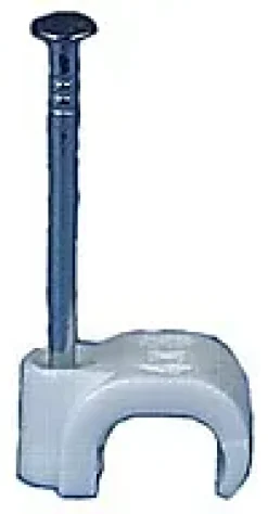 Ledningsklammer 6-9mm oval 10stk
