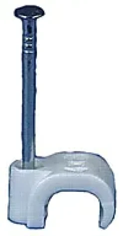 Ledningsklammer 3-5mm oval 20stk