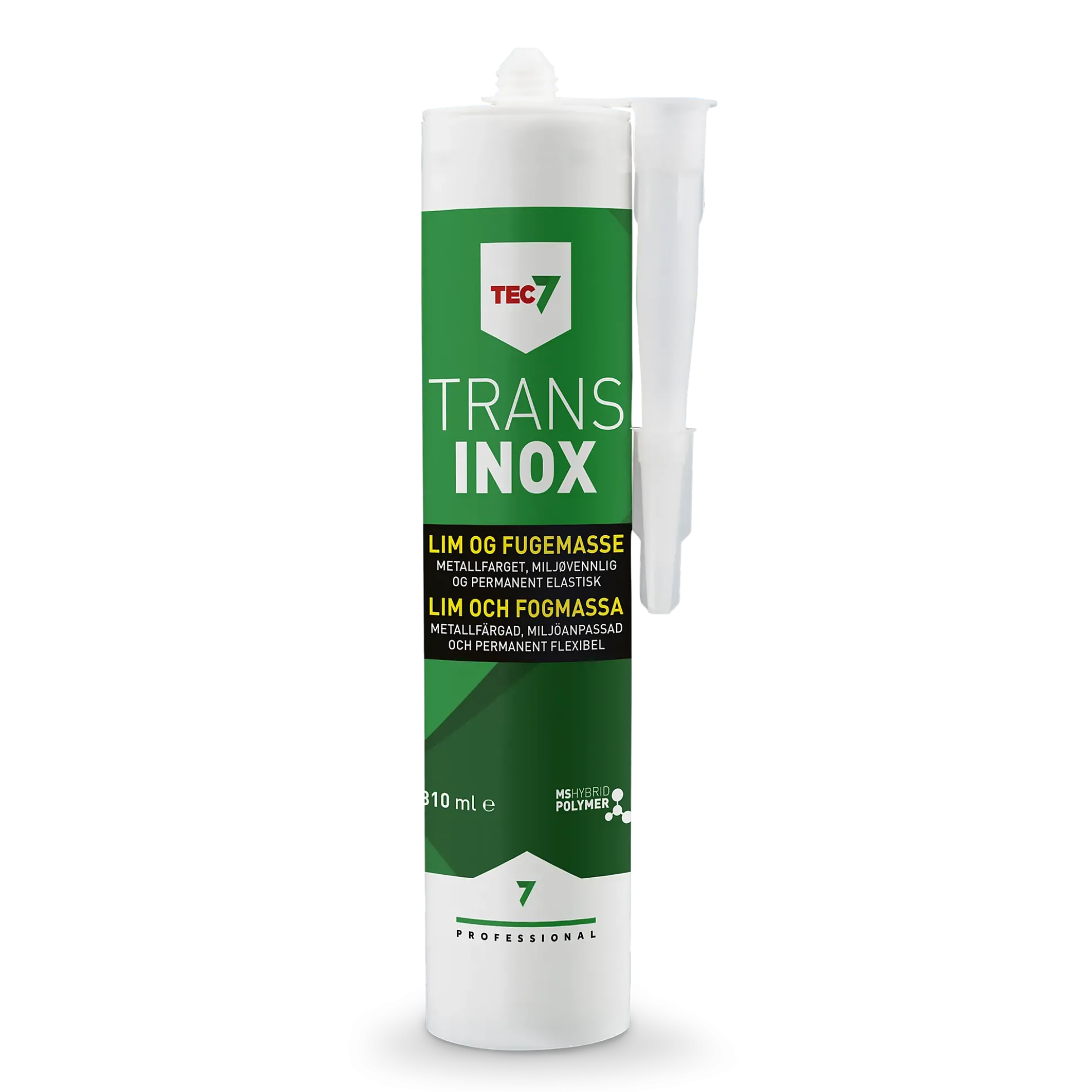Lim og fugemasse med Inox-partikler 310ml