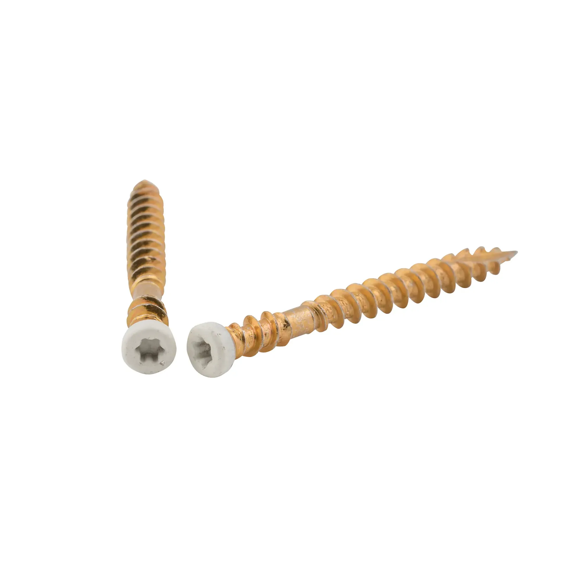 Listeskrue h 3,9x41 hvit 20stk