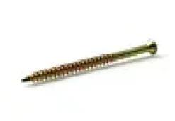Listeskrue 3,9x57mm elforsinket gul 20stk