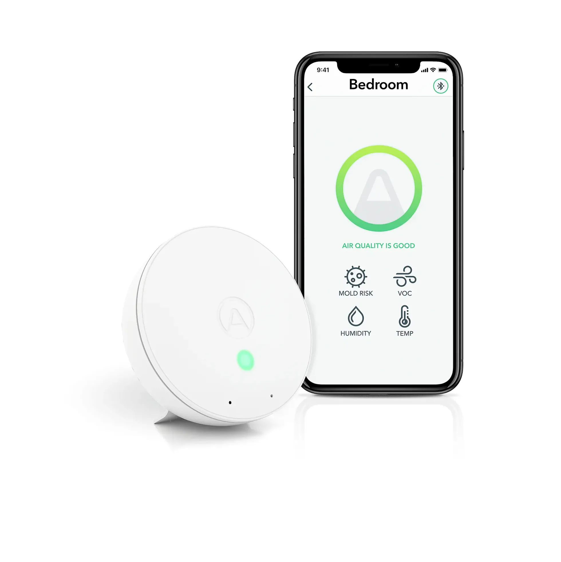 LUFTKVALITETSMÅLER WAVE MINI MONITOR